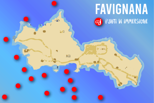 Favignana Punti immersione